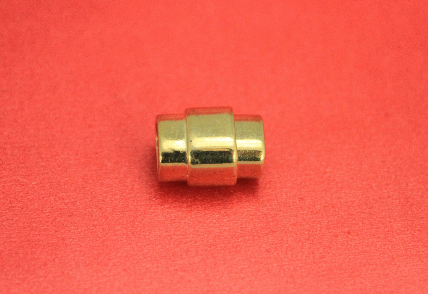 LC0022>>MADE in EUROPE zamak clasp, licorice cord gold clasp, licorice cord clasp, qty1