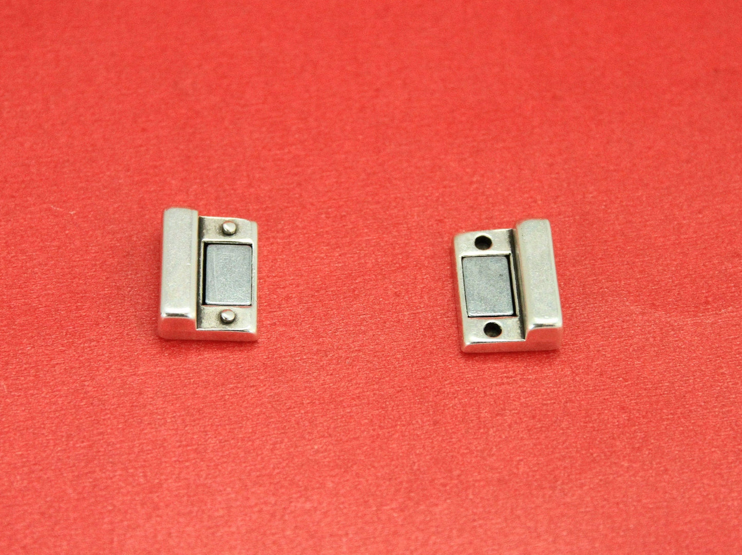 FC0340>>MADE in EUROPE zamak 15mm flat cord clasp, 15mm flat magnetic clasp, 15mm zamak clasp ,Qty1