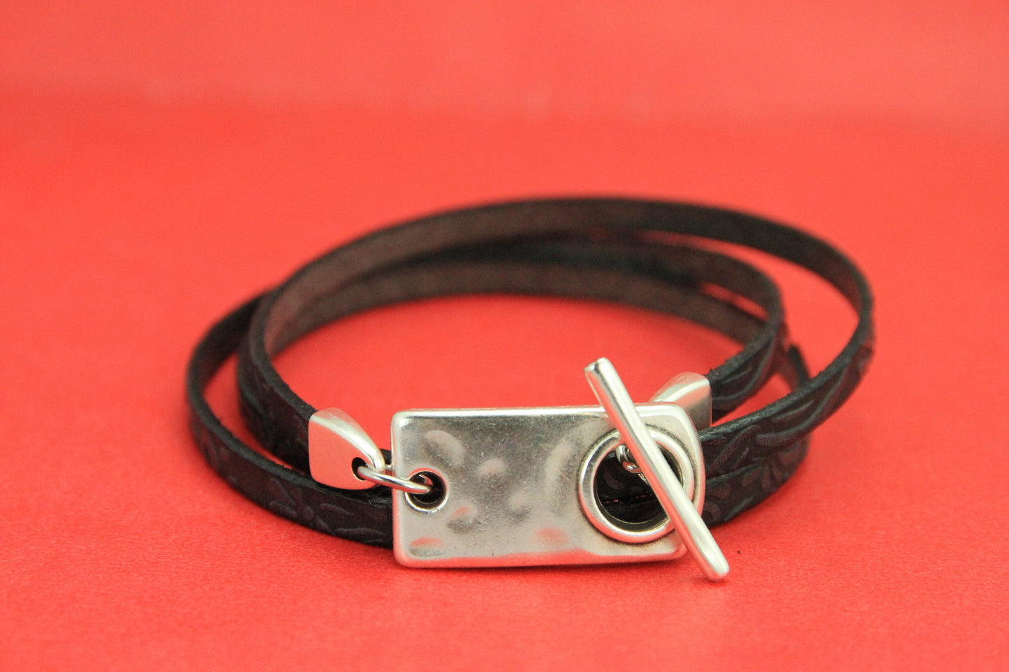 FC0344>>MADE in EUROPE zamak flat toggle clasp, 5mm or 10mm flat toggle clasp, zamak silver clasp, Qty1