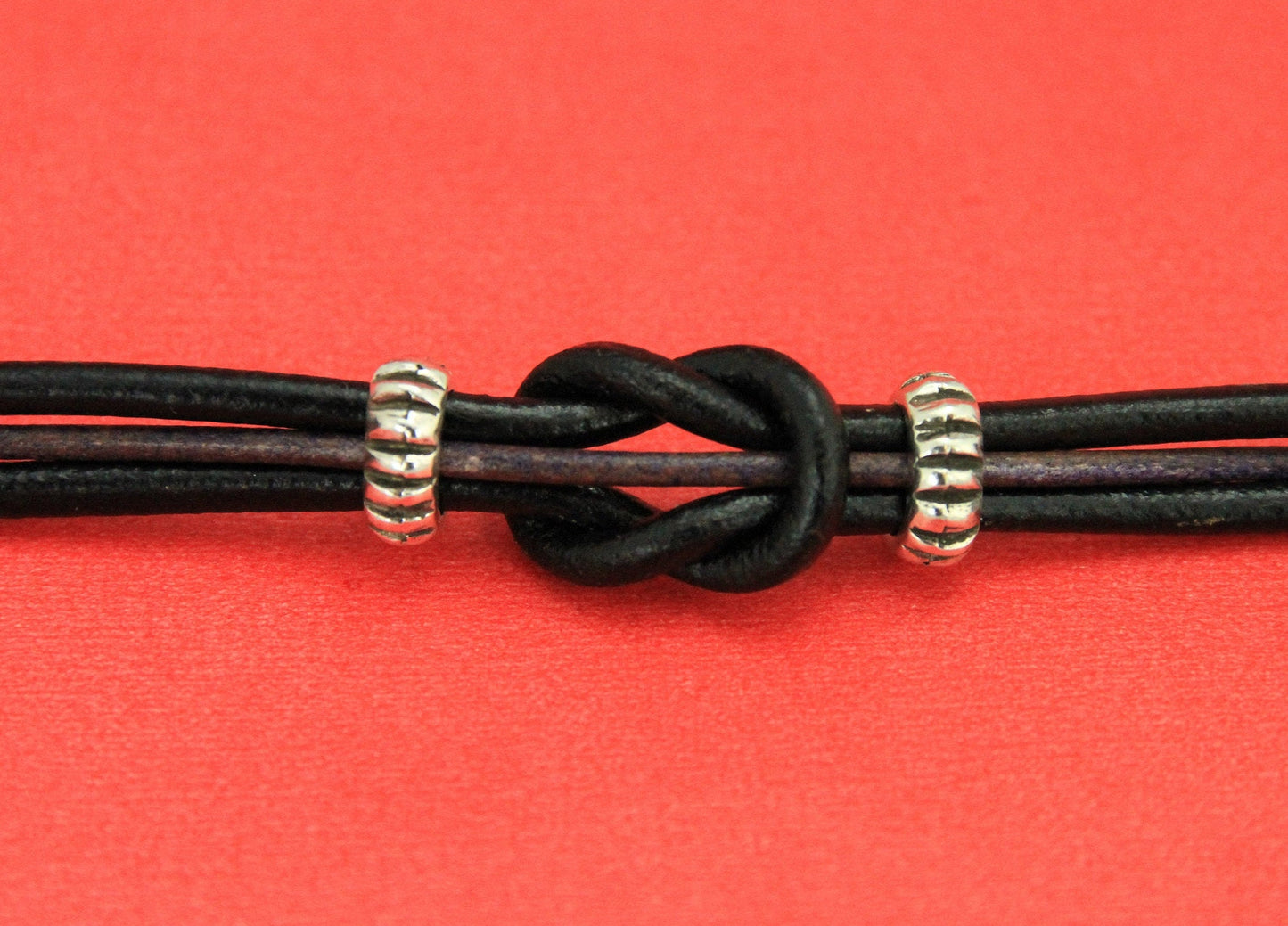 RS0061>>MADE in EUROPE 4 zamak oval sliders rings for round leather cord, qty4