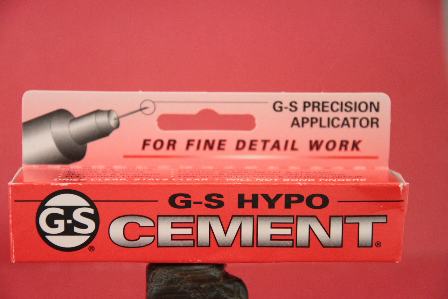 MADE in USA G-S HYPO cement glue, 1/3 ounce jewelry glue, jewelry adhesive, jeweler's glue for fine work
