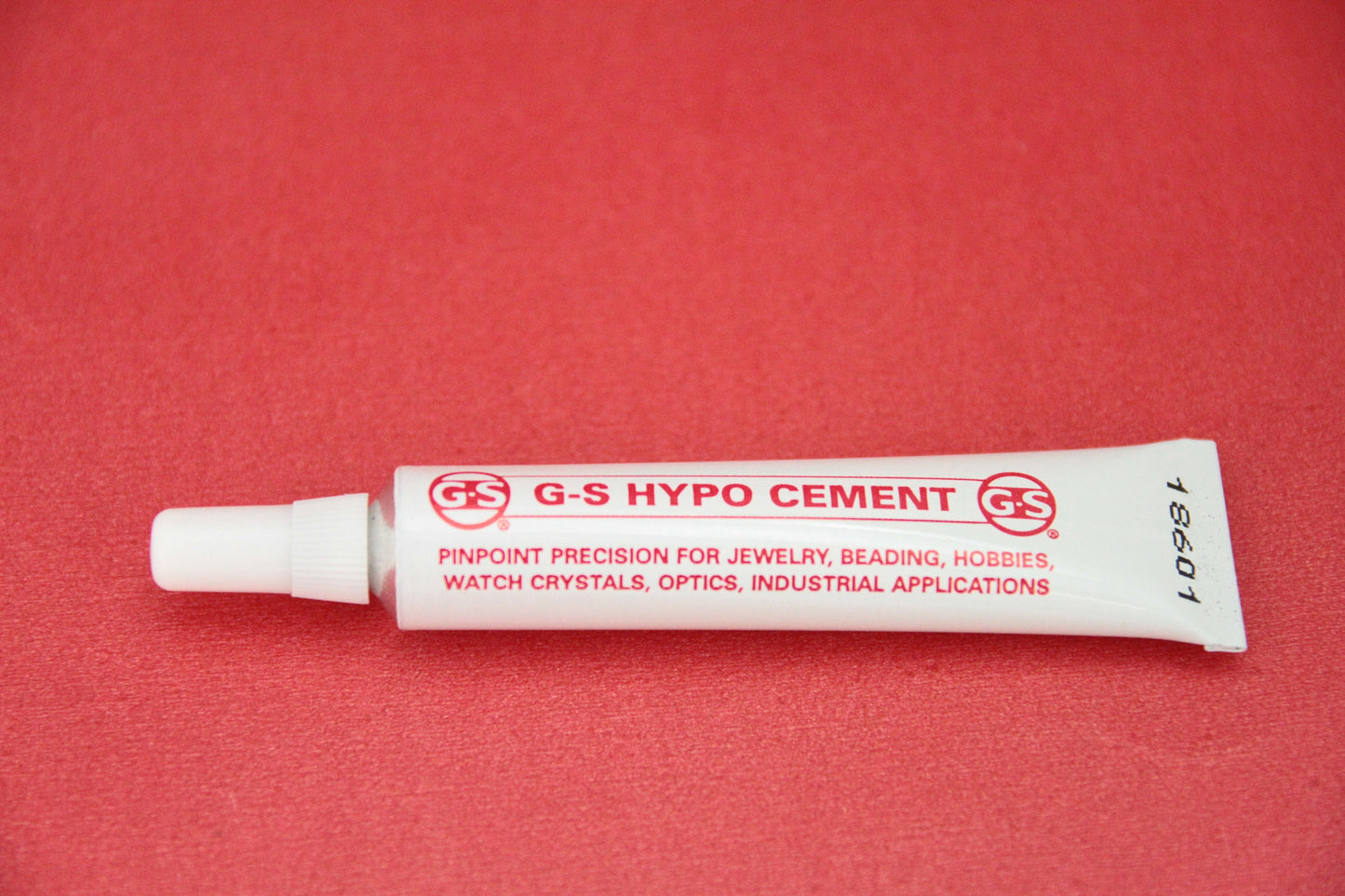 MADE in USA G-S HYPO cement glue, 1/3 ounce jewelry glue, jewelry adhesive, jeweler's glue for fine work