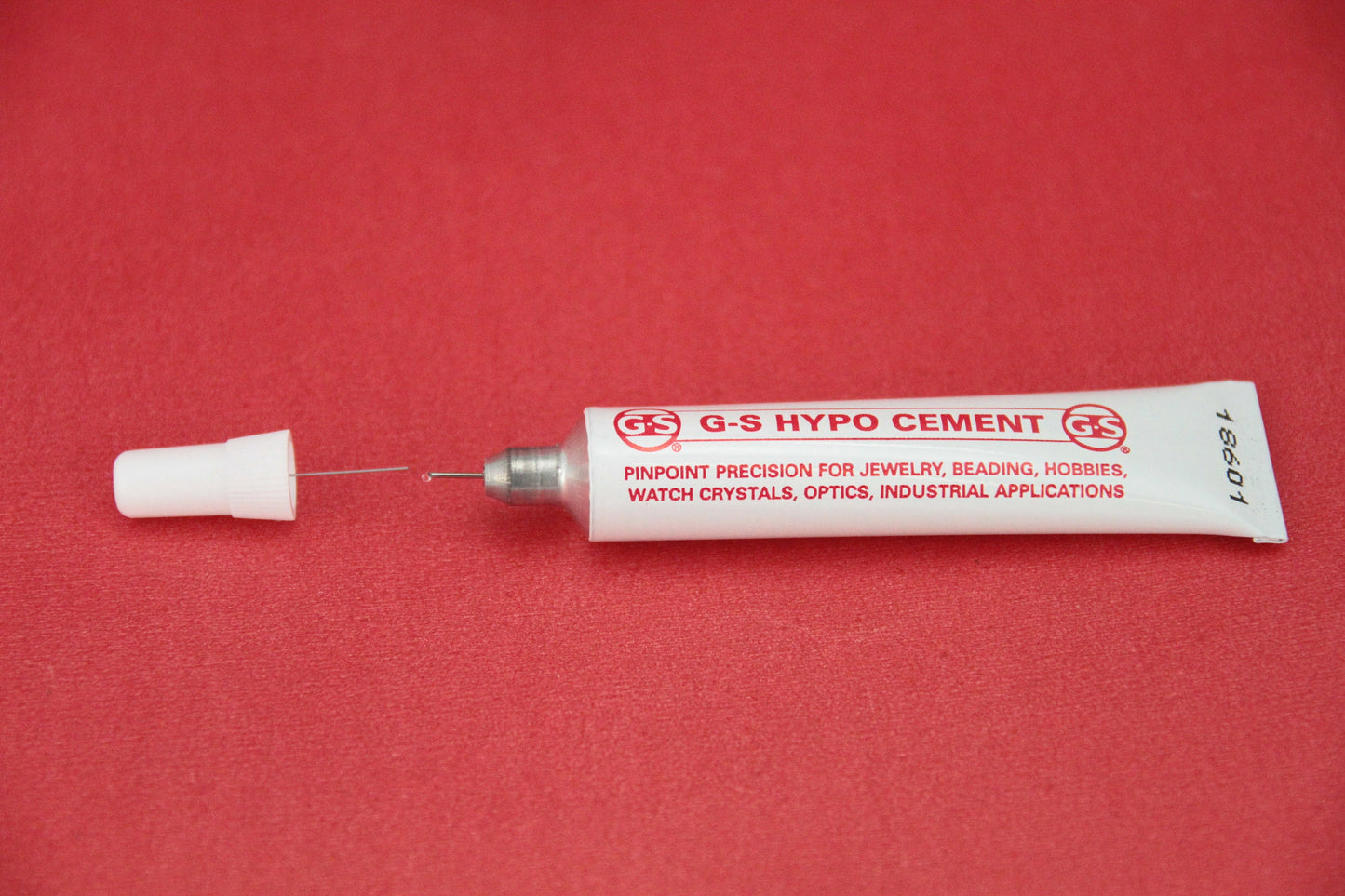 MADE in USA G-S HYPO cement glue, 1/3 ounce jewelry glue, jewelry adhesive, jeweler's glue for fine work