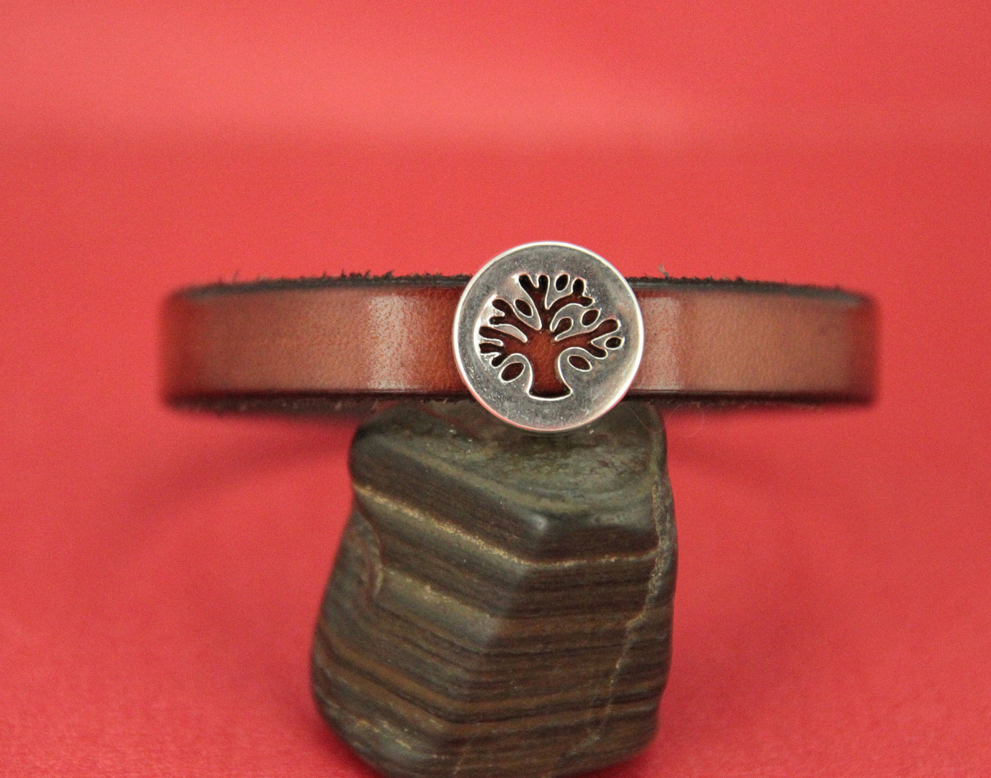 FS0464>>MADE IN EUROPE 2 zamak life tree sliders, flat cord zamak slider,10mm flat cord life tree slider  Qty2