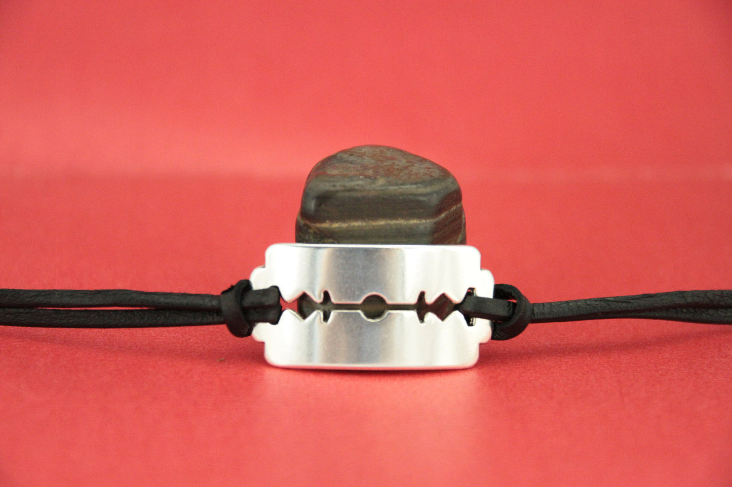 C0149>>MADE in EUROPE zamak razor blade connector, bracelet connector, bracelet razor blade connector (NG1482) qty1
