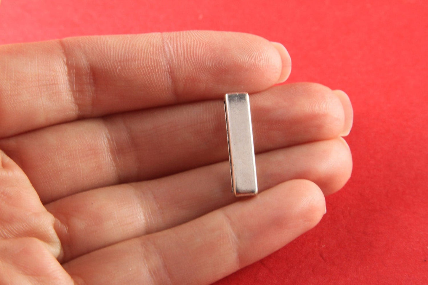 FS0335>>MADE in EUROPE 2 zamak sliders for 20mm cord, 20mm flat cord slider, zamak bar slider qty2