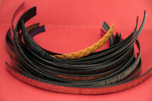 Precut5>>10 pieces of 10mm engraved and multi color leather cord mix, 6.5-8inch pre-cut leather pieces. All leather cords are made in EU