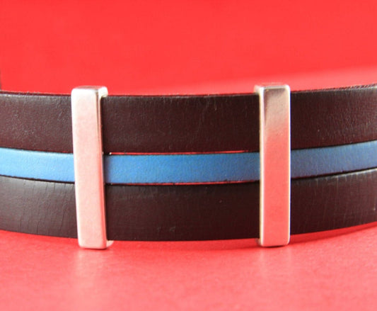 FS0055>>MADE in EUROPE 2 zamak sliders for 25mm cord, 25mm flat cord slider, zamak bar slider qty2
