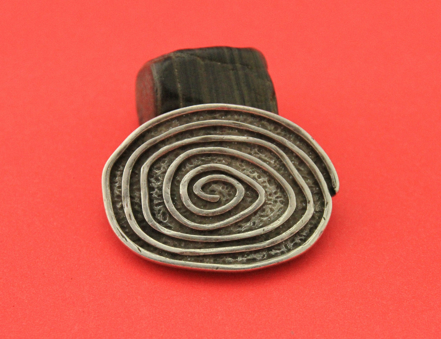 C0155>>MADE in EUROPE zamak 20mm swirl connector for flat cord