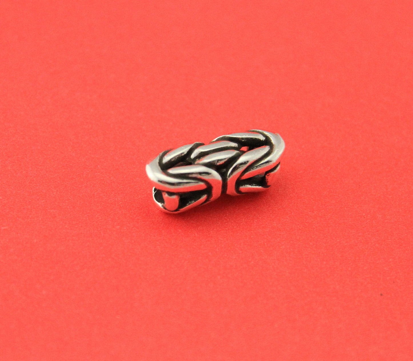 RS0141>>MADE in EUROPE zamak slider for round cord, qty1