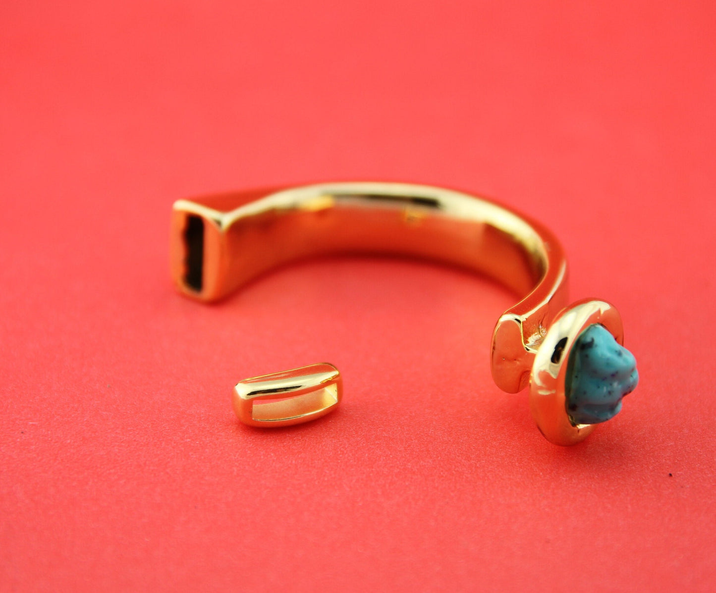 B0092>>MADE IN EUROPE  zamak gold half bracelet with slider, bracelet half bracelet (ablz241) qty 1set