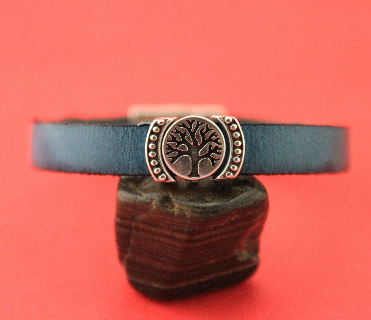 FS0499>>MADE IN EUROPE 2 zamak life tree sliders, flat cord zamak slider,10mm flat cord life tree slider Qty2