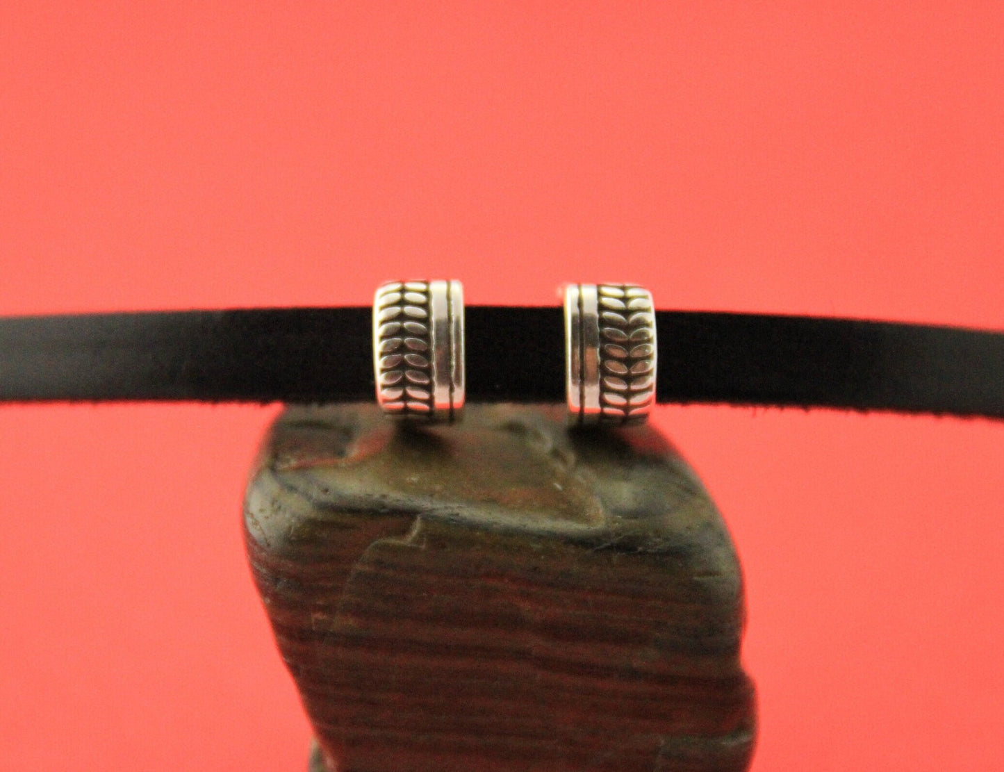 FS0501>>MADE in EUROPE 2 zamak sliders for 6mm cord, flat cord sliders, zamak flat cord slider qty2