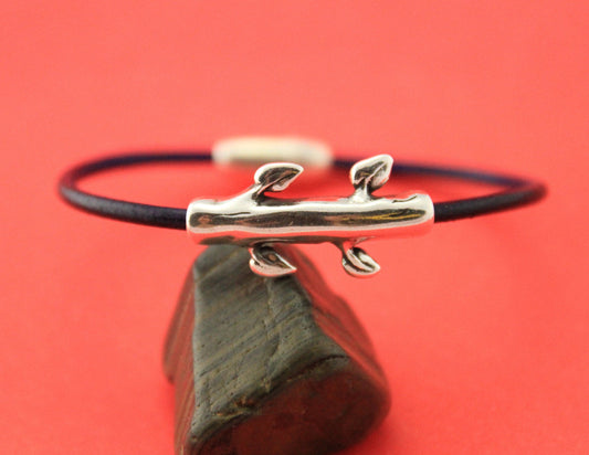 RS0142>>zamak 3mm round cord slider tube with leaves, tree branch slider tube for 3mm cord