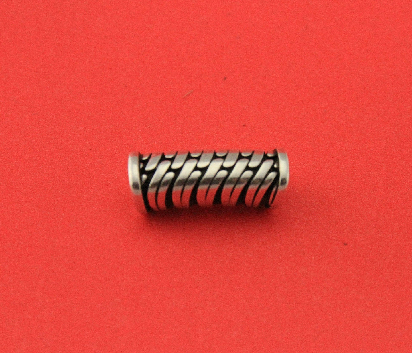 RS0144>>MADE in EUROPE zamak 5mm round cord tube