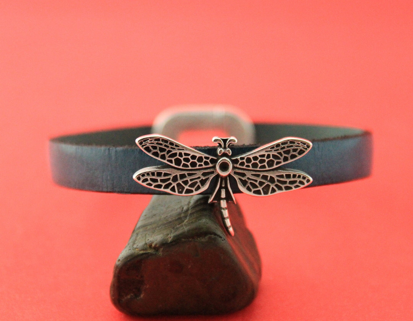 FS0492>>MADE in EUROPE zamak 10mm dragonfly slider, 10mm flat cord slider, Qty1