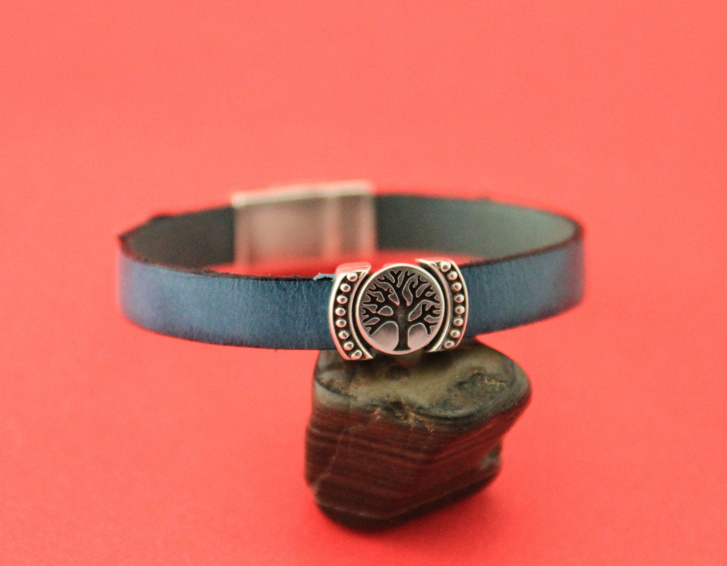 FS0499>>MADE IN EUROPE 2 zamak life tree sliders, flat cord zamak slider,10mm flat cord life tree slider Qty2
