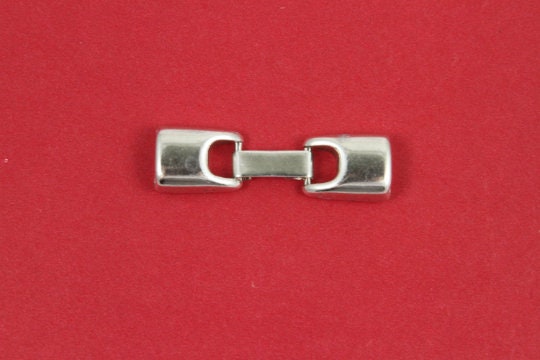 FC0386>> MADE in EUROPE zamak snap clasp, 10mm flat cord clasp flat cord snap clasp, Qty1 (ablz91S)