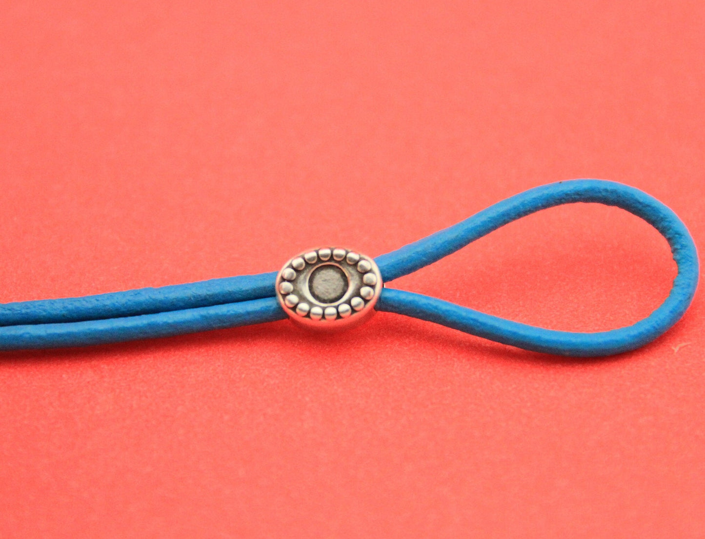 FS0512>>MADE IN EUROPE 4 zamak oval sliders, 4x2mm zamak sliders(ablz250) Qty4