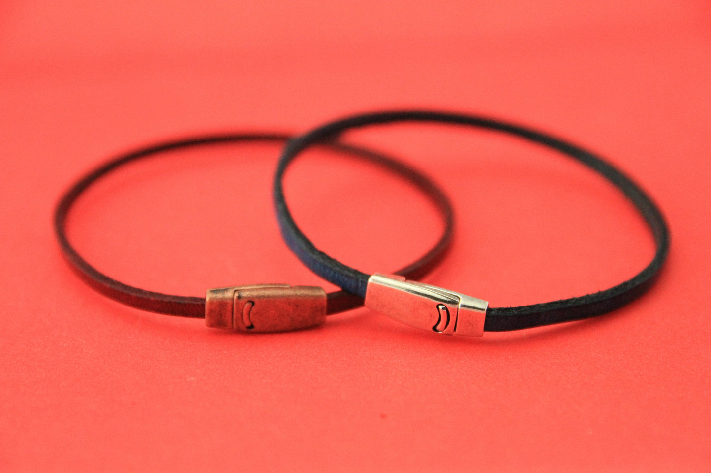 FC0137>>MADE in EUROPE zamak flat cord clasp, zamak clasp, 3mm flat cord  clasp Qty1