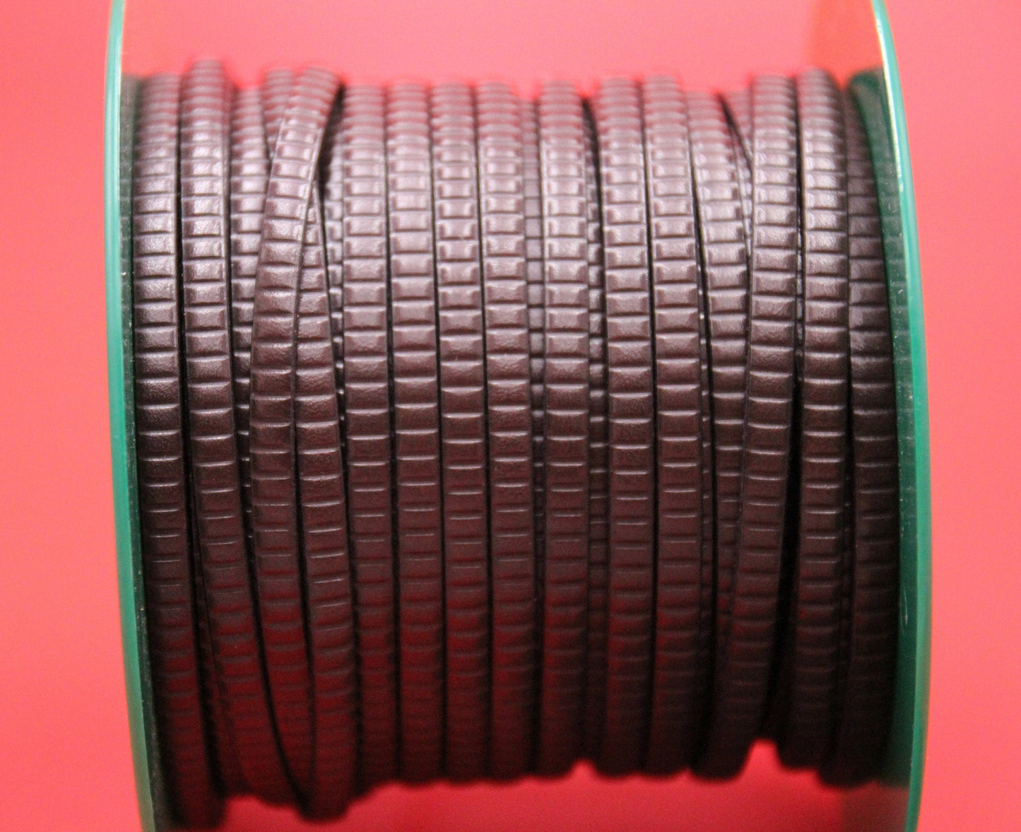 MADE in EUROPE 24'' flat 5mm engraved leather cord, 5mm flat leather cord, 5mm embossed leather cord(AR270/05/09)