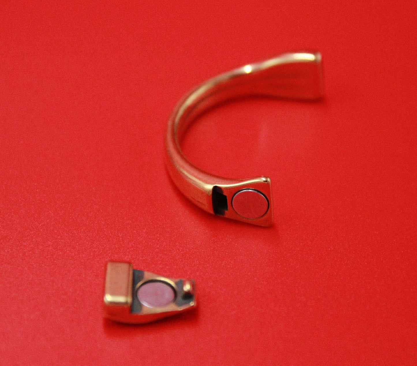B0070>>MADE IN EUROPE zamak half bracelet, 10mm cord half cuff, silver half bracelet, copper half bracelet Qty1