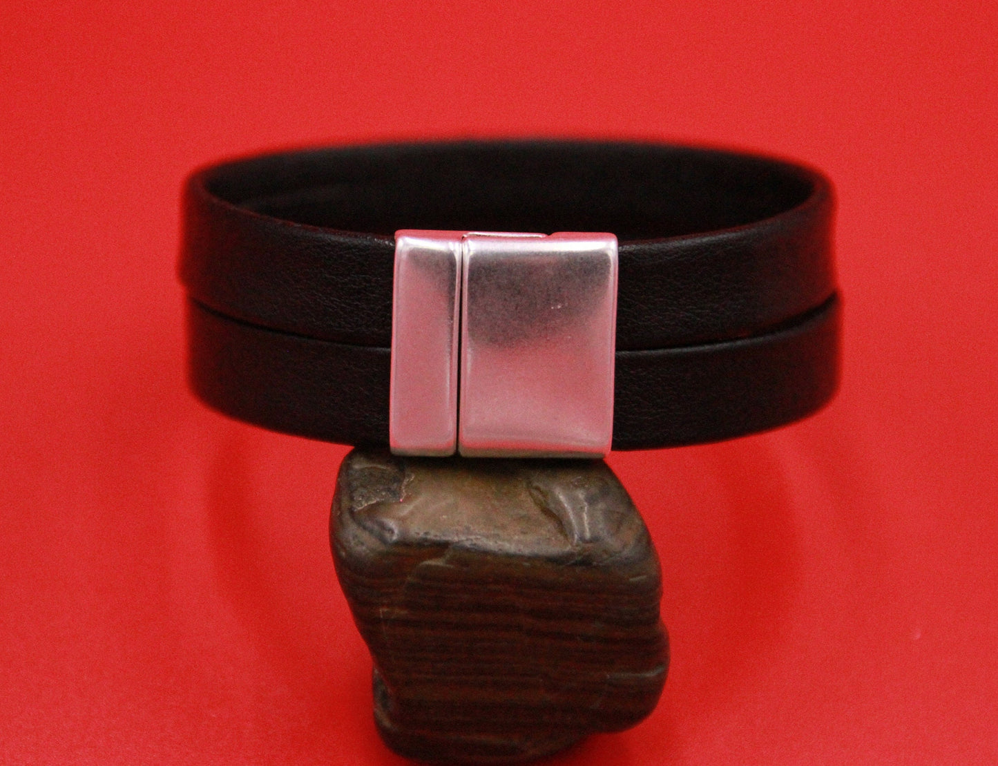 FC0373>>MADE in EUROPE Zamak clasp, 20mm flat cord clasp, large clasp Qty1