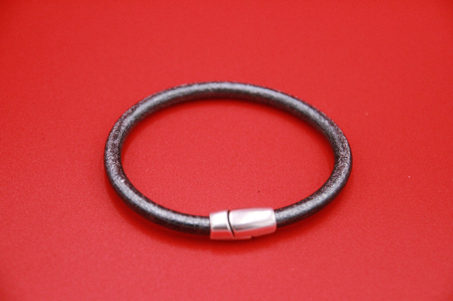 RC0190>>MADE IN EUROPE 5mm cord clasp, 5mm round leather cord clasp, round cord zamak clasp Qty1