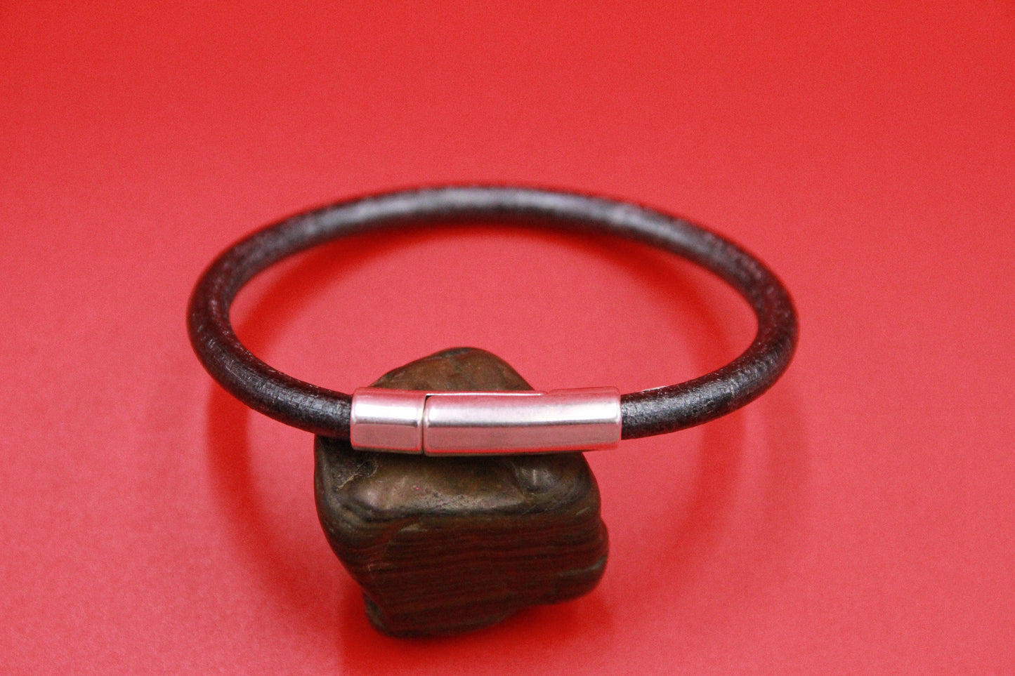 RC0191>>MADE IN EUROPE 5mm cord clasp, 5mm round leather cord clasp, round cord zamak clasp Qty1