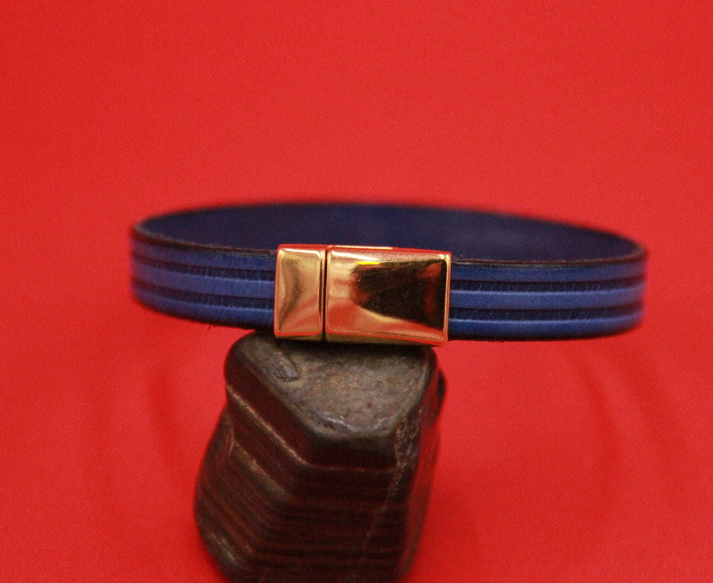 FC0374>>MADE in EUROPE zamak gold clasp, 10mm flat cord clasp, 10mm gold clasp
