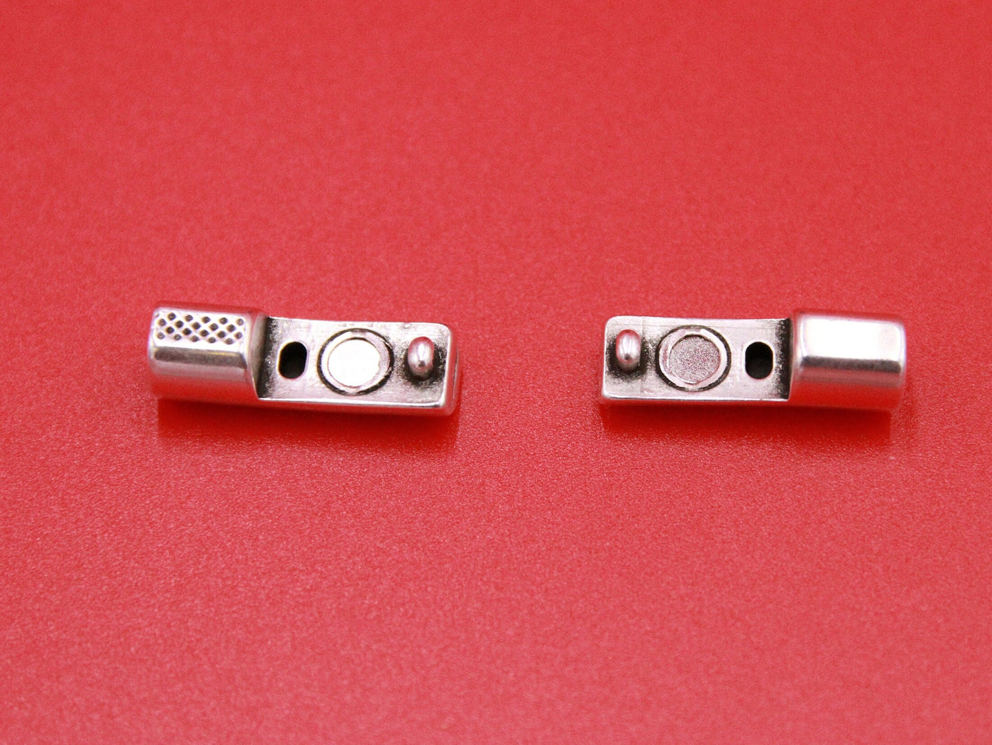 RC0191>>MADE IN EUROPE 5mm cord clasp, 5mm round leather cord clasp, round cord zamak clasp Qty1