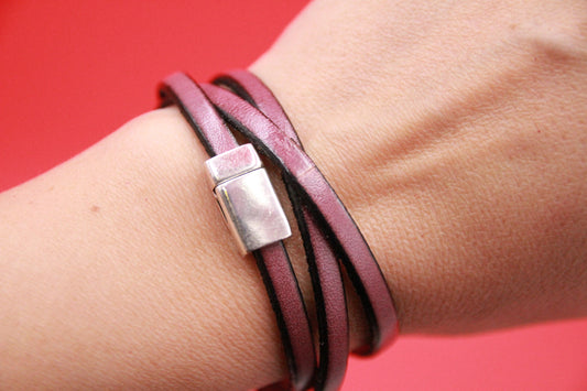 FC0382>>MADE in EUROPE zamak flat cord clasp,  zamak  clasp, 5mm or 6mm flat cord clasp, Qty1