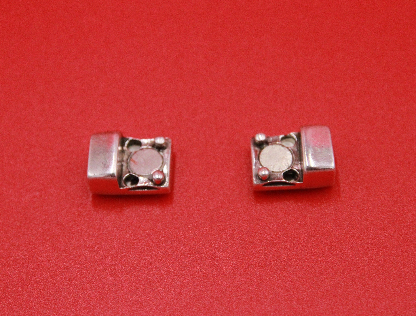 FC0382>>MADE in EUROPE zamak flat cord clasp,  zamak  clasp, 5mm or 6mm flat cord clasp, Qty1