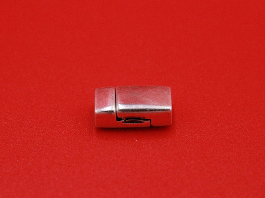FC0309>>MADE in EUROPE zamak flat cord clasp,  zamak clasp, 5mm flat cord clasp, Qty1