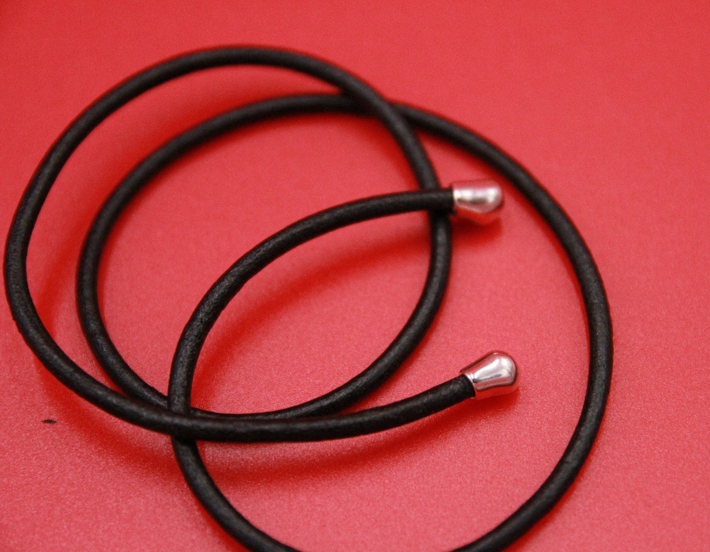 6/4 MADE in EUROPE 2.5mm cord end caps, 2.5mm round cord end caps Qty10