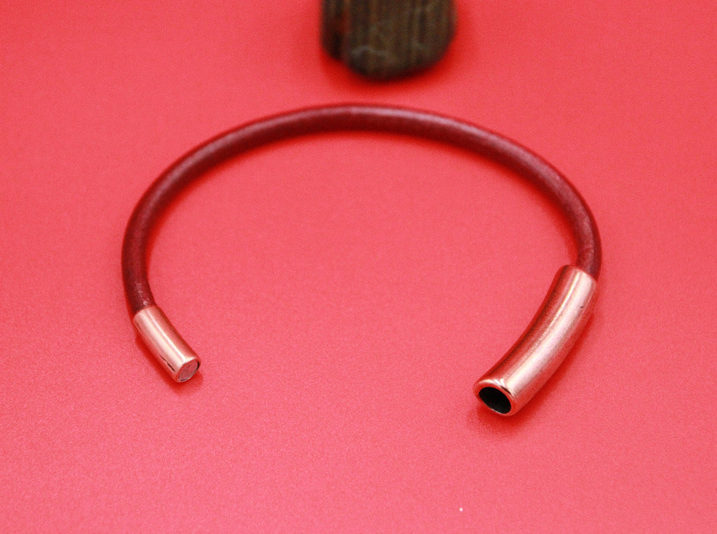 RC0058>>MADE in EUROPE zamak clasp, round cord clasp, 5mm round cord zamak clasp, 5mm tube clasp  Qty1