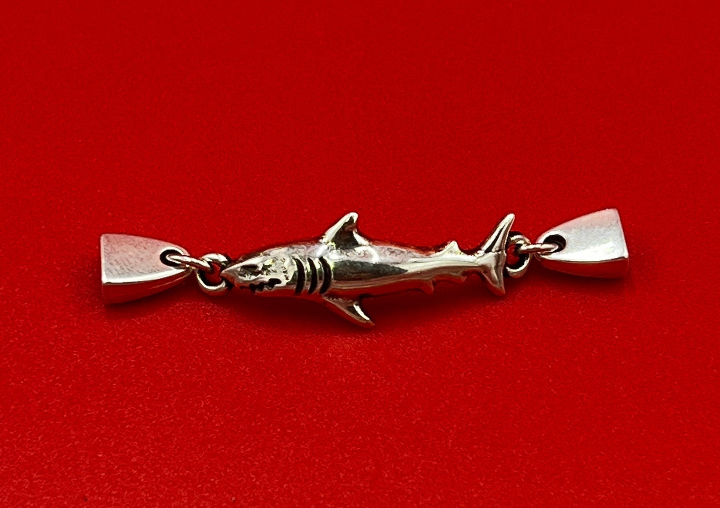 C0161>>MADE in EUROPE zamak shark connector, 5mm flat cord shark connector, Qty1