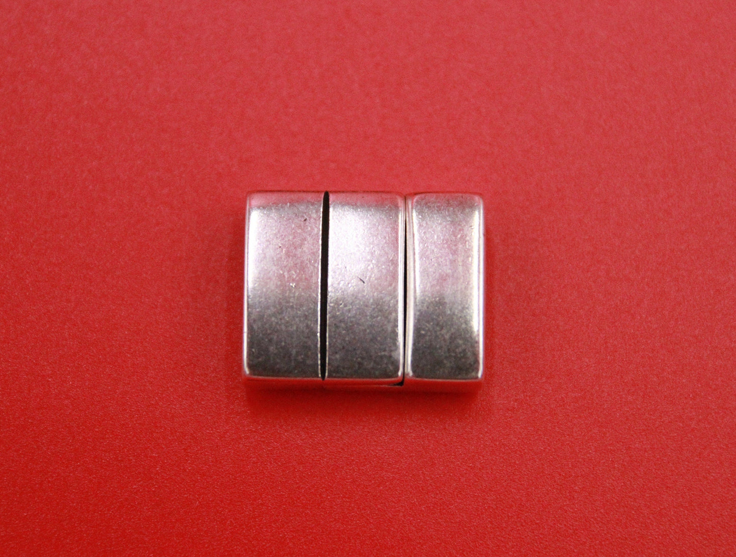 FC0379>>MADE in EUROPE zamak 15x4mm clasp, 15mm metal clasp, Qty1