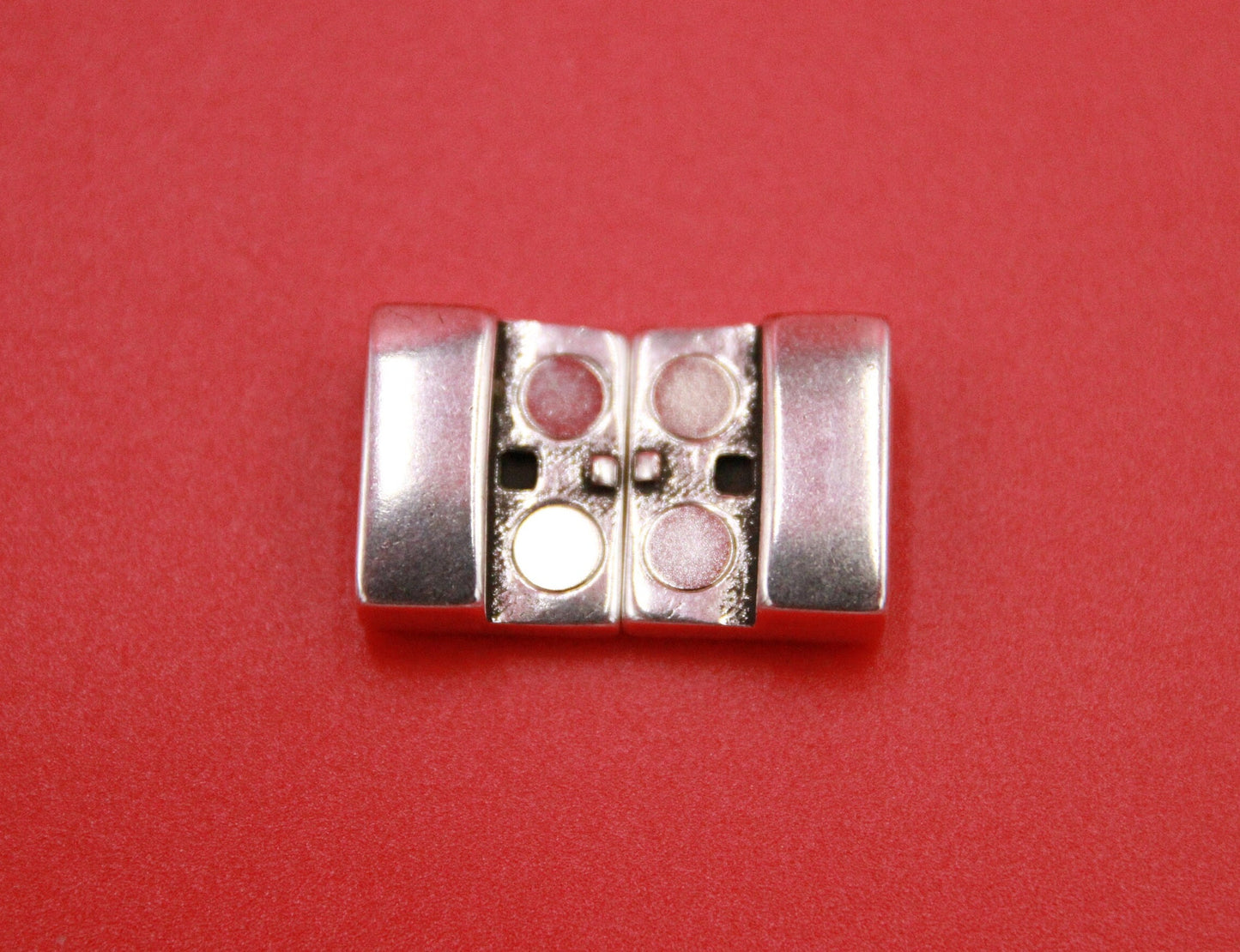 FC0379>>MADE in EUROPE zamak 15x4mm clasp, 15mm metal clasp, Qty1