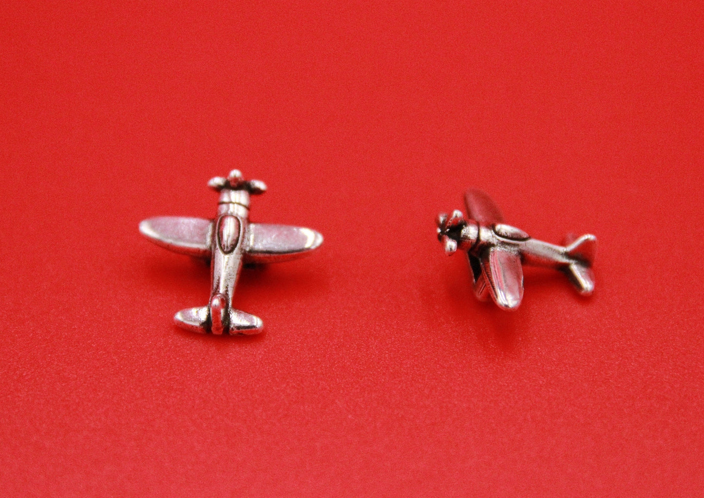 FS0541>> MADE in EUROPE 2 zamak airplane sliders, 5mm airplane sliders, Qty 2