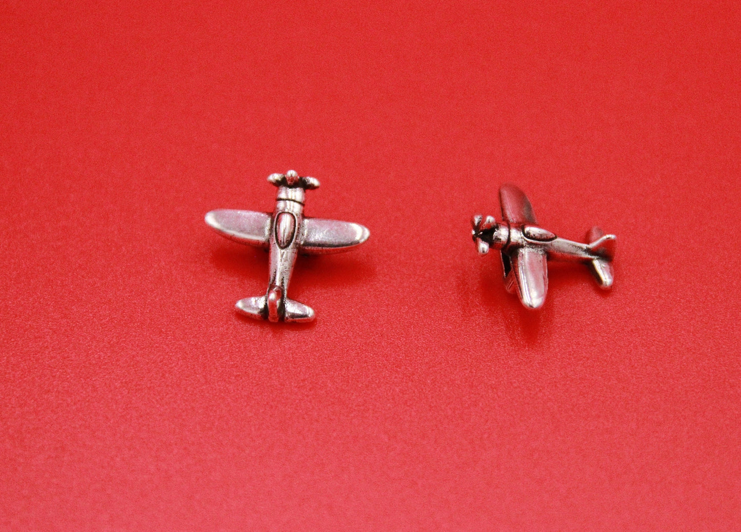 FS0541>> MADE in EUROPE 2 zamak airplane sliders, 5mm airplane sliders, Qty 2