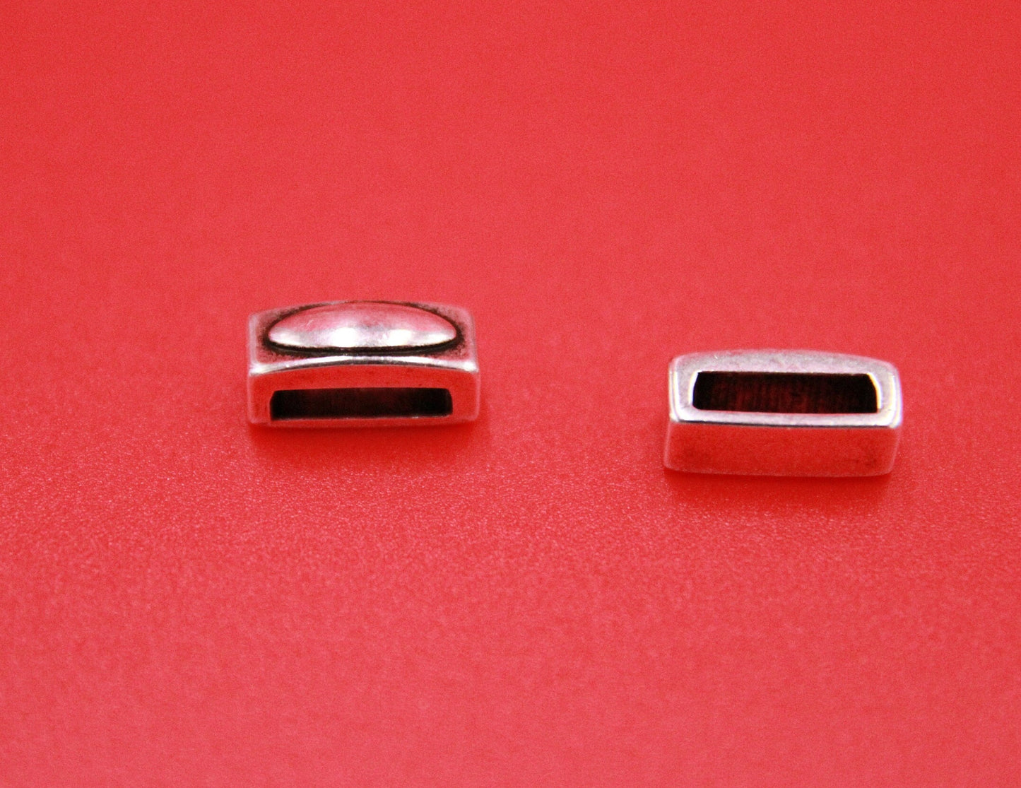 FS0542>>MADE in EUROPE 4 slider bars, 10mm and 6mm flat cord sliders, Qty4