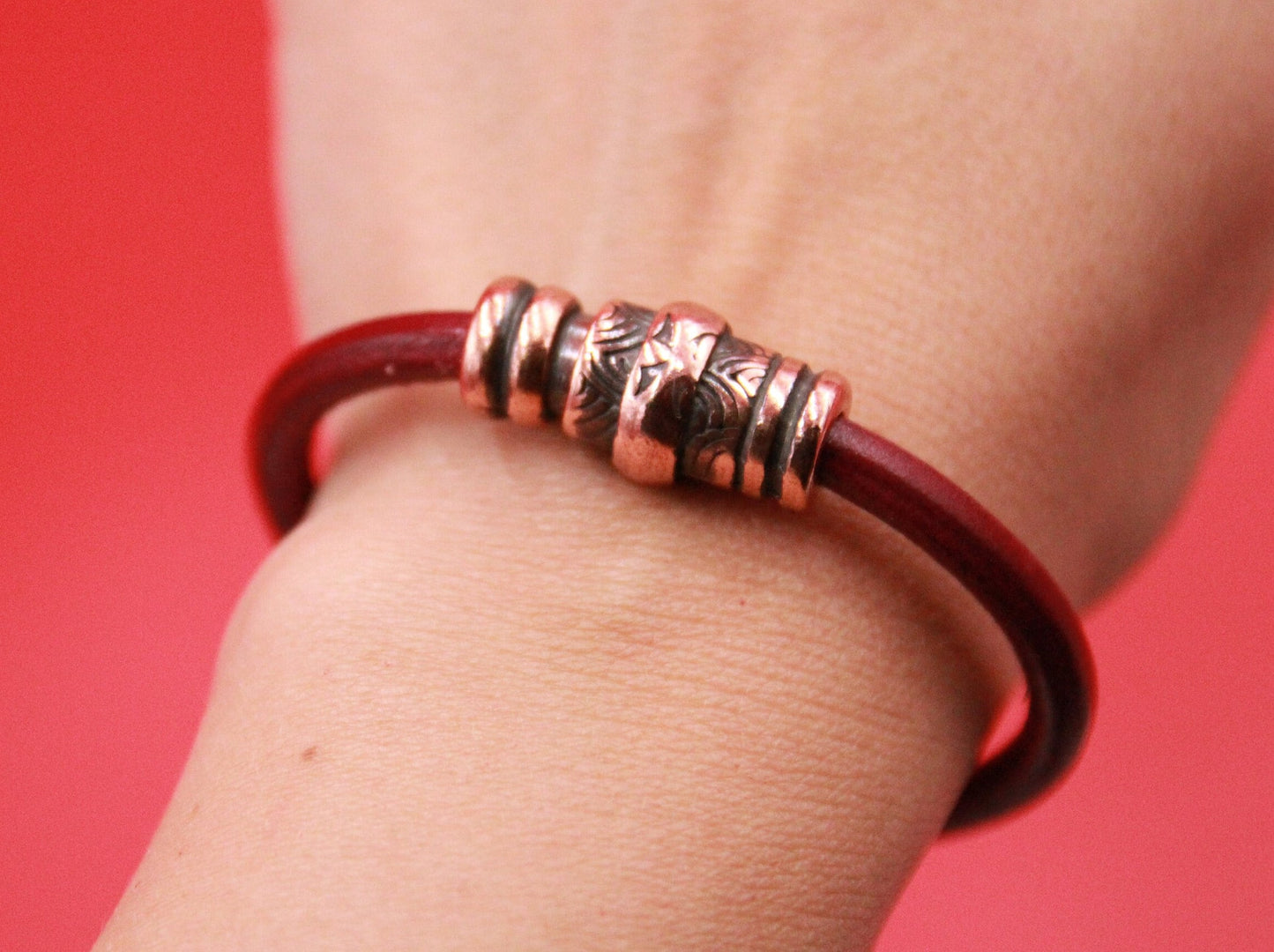 RC0003>>MADE in EUROPE zamak clasp for 5mm round cord, engraved 5mm cord clasp, 5mm round cord  clasp qty1