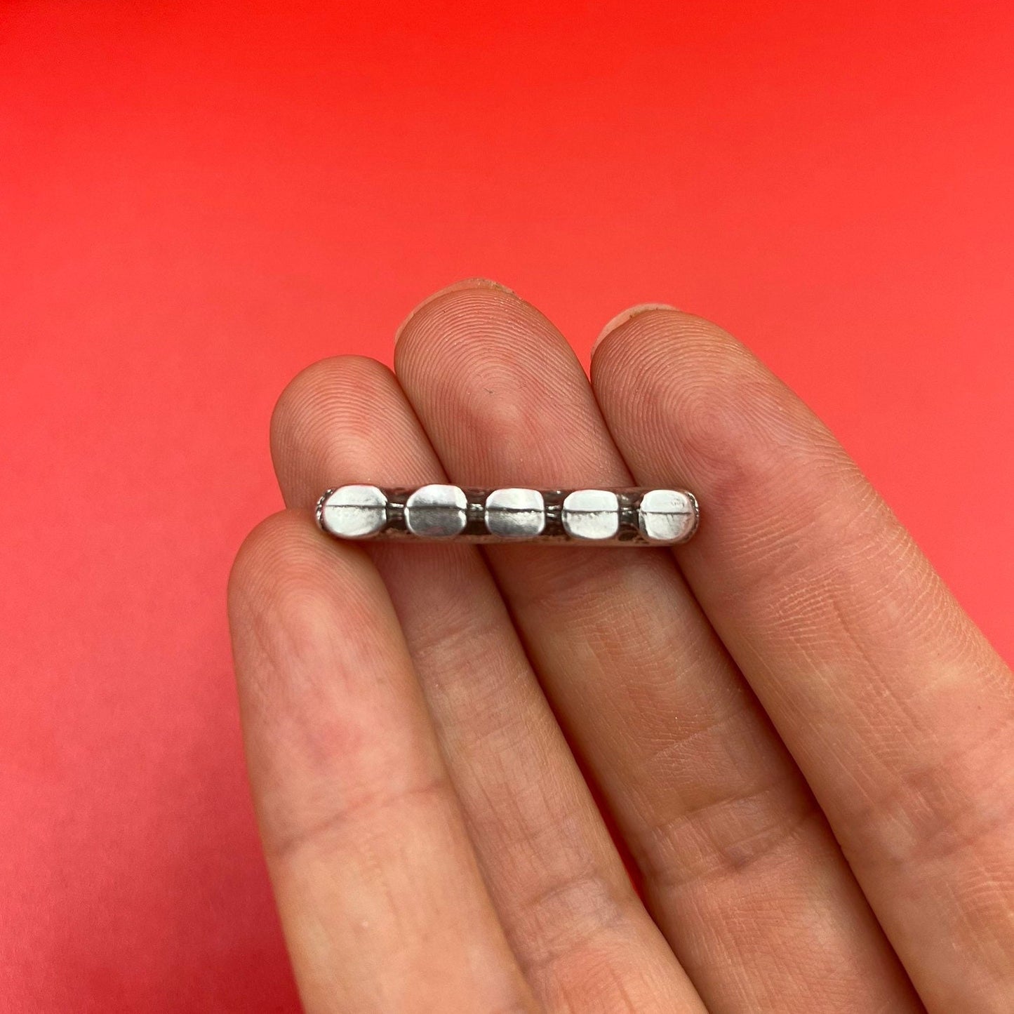 RS0168>> MADE IN EUROPE zamak slider tube for 2mm round cord, octopus tentacle slider tube (ablz263)
