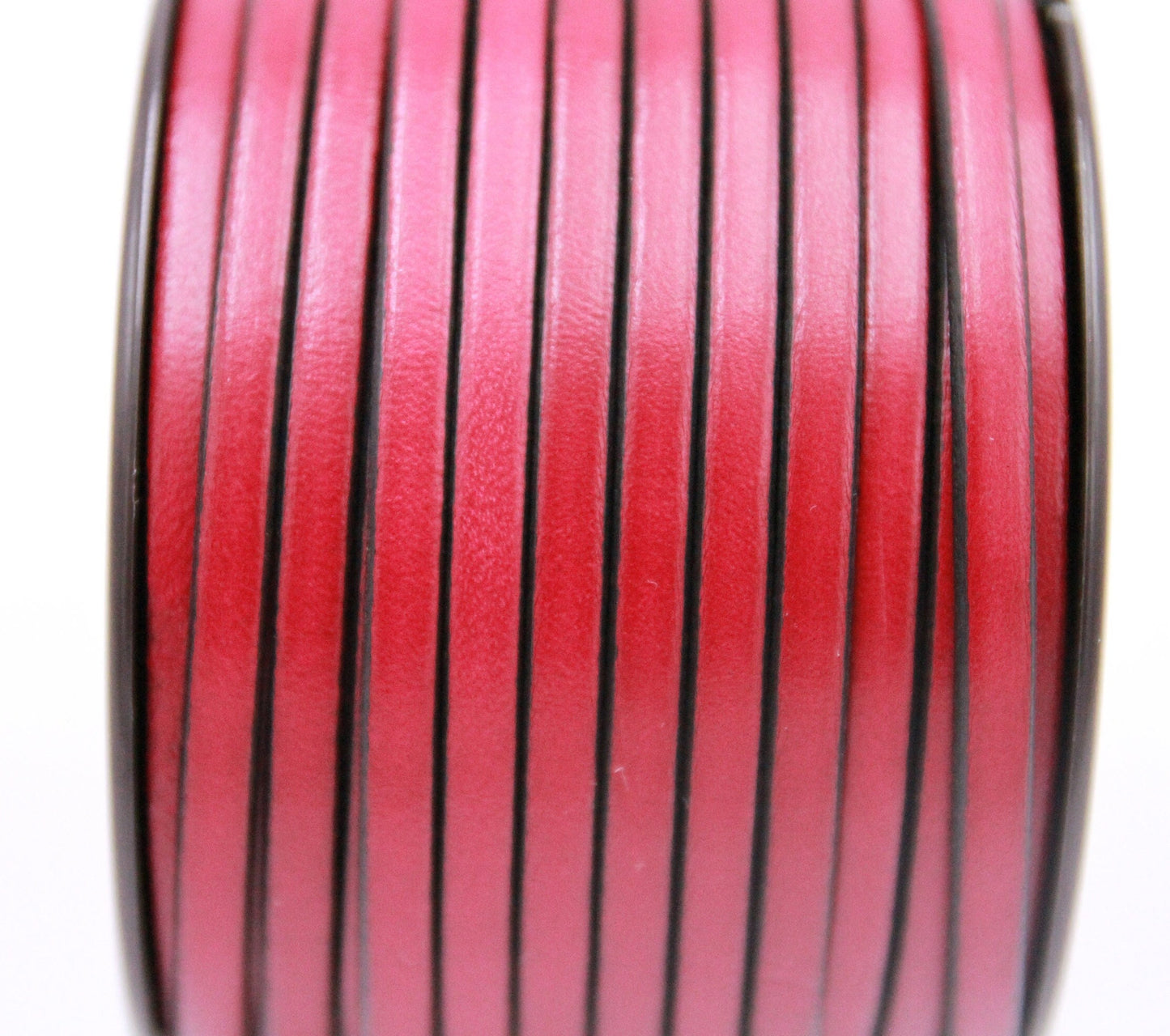 MADE in EUROPE 1 yard of 5mm flat leather cord, genuine leather 5mm strip, flat leather cord TCP5