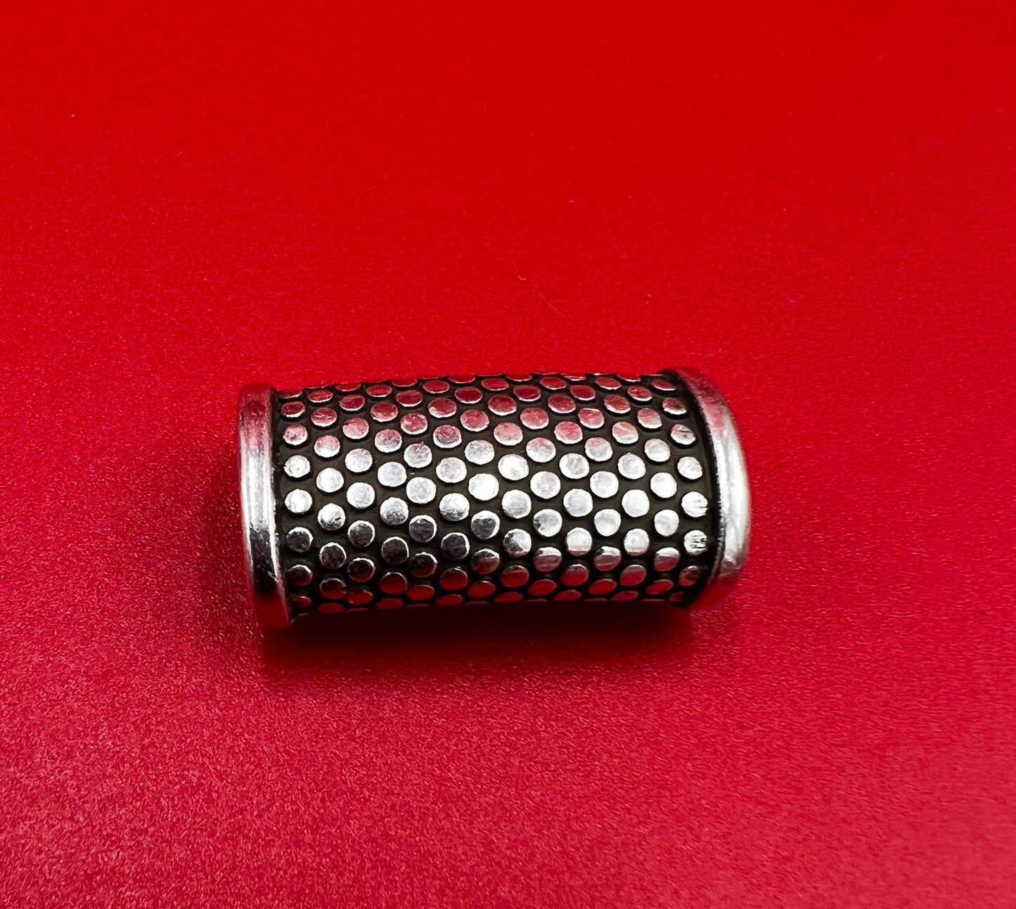 RS0167>>MADE in EUROPE zamak slider tube, 10x4.5mm slider tube, large tube slider, 10x4.5mm tube slider  Qty1