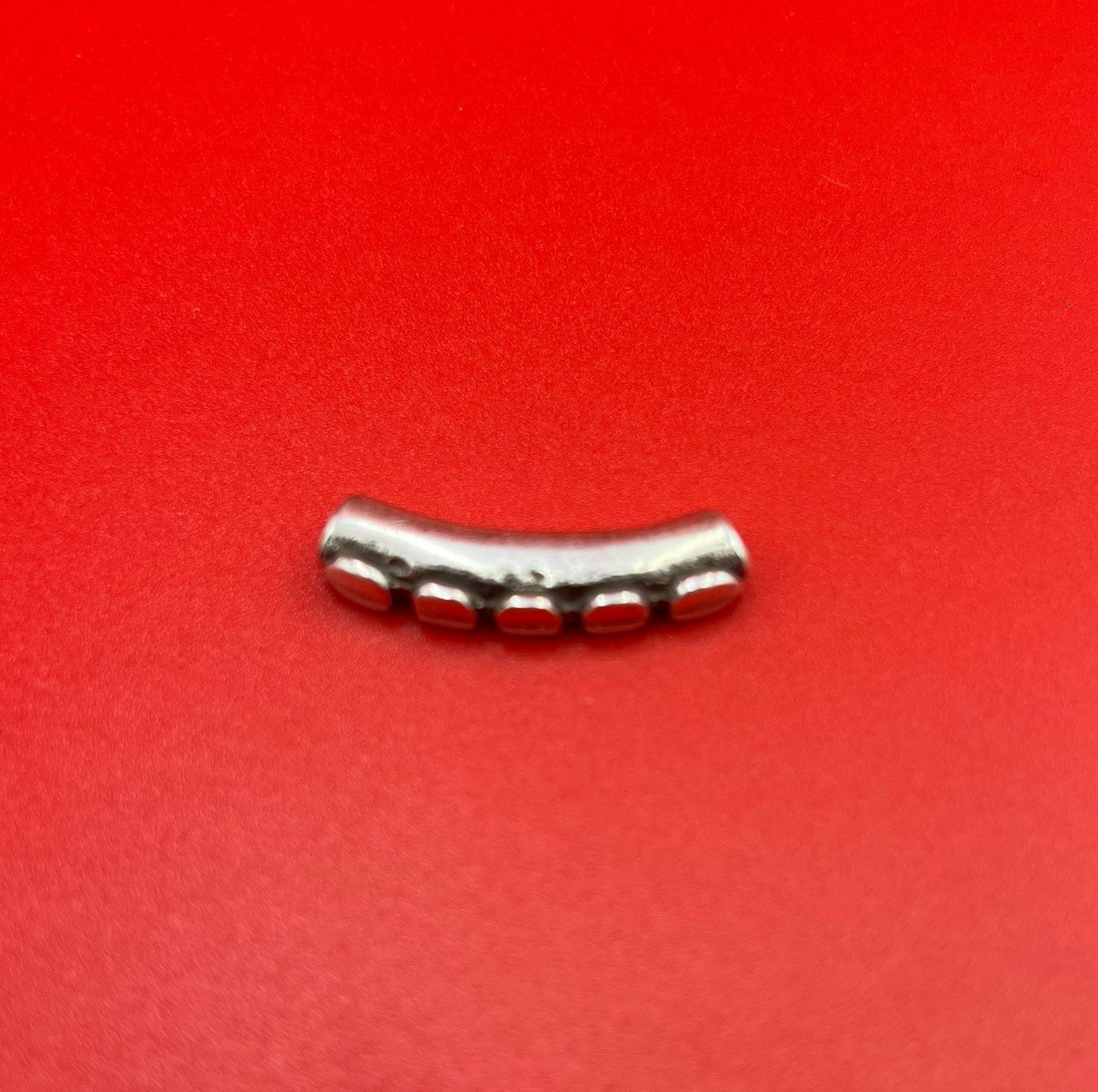 RS0168>> MADE IN EUROPE zamak slider tube for 2mm round cord, octopus tentacle slider tube (ablz263)