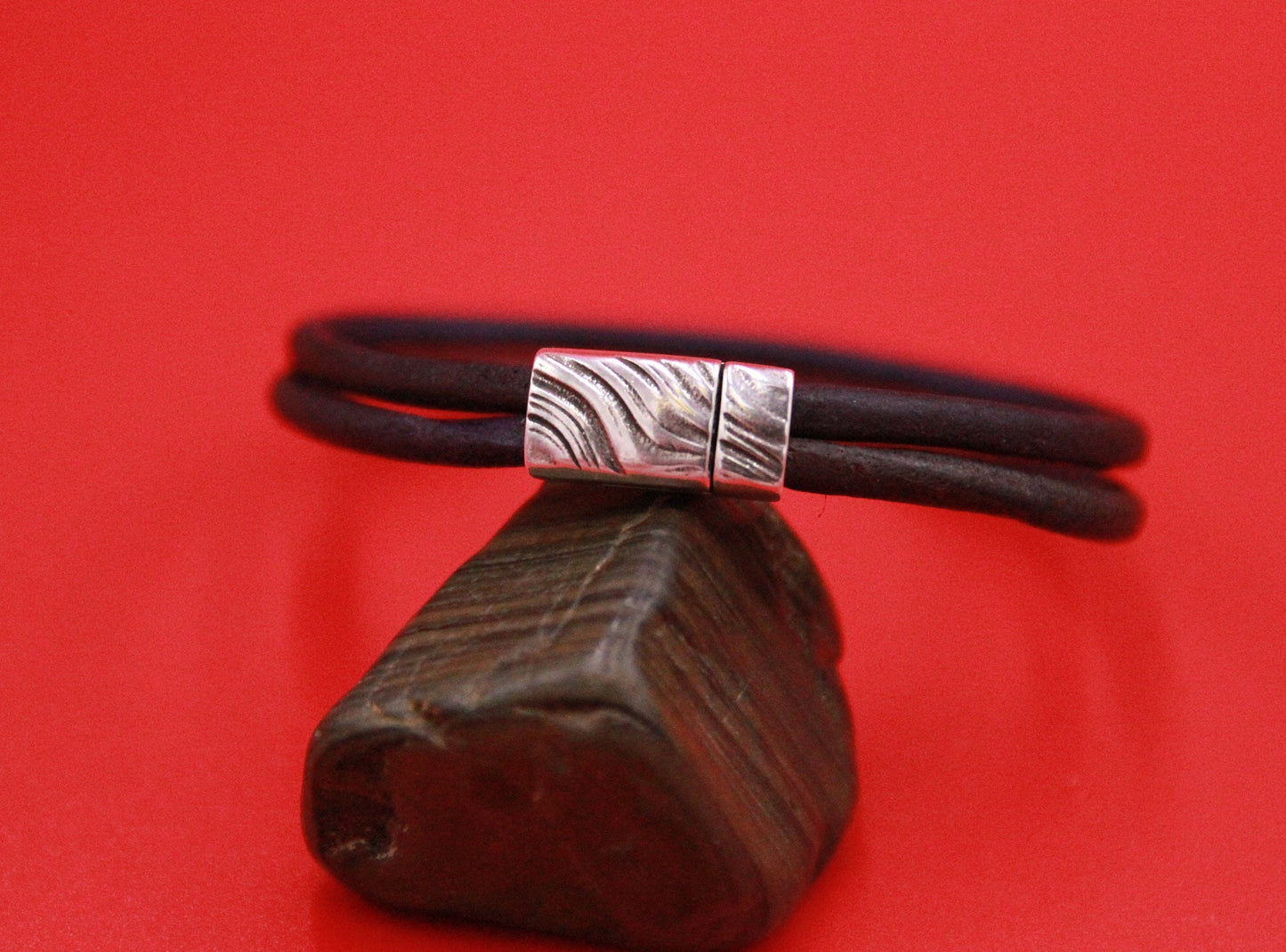 FC0390>>MADE in EUROPE zamak 6x3mm clasp, zamak clasp for 6mm cord, qty1