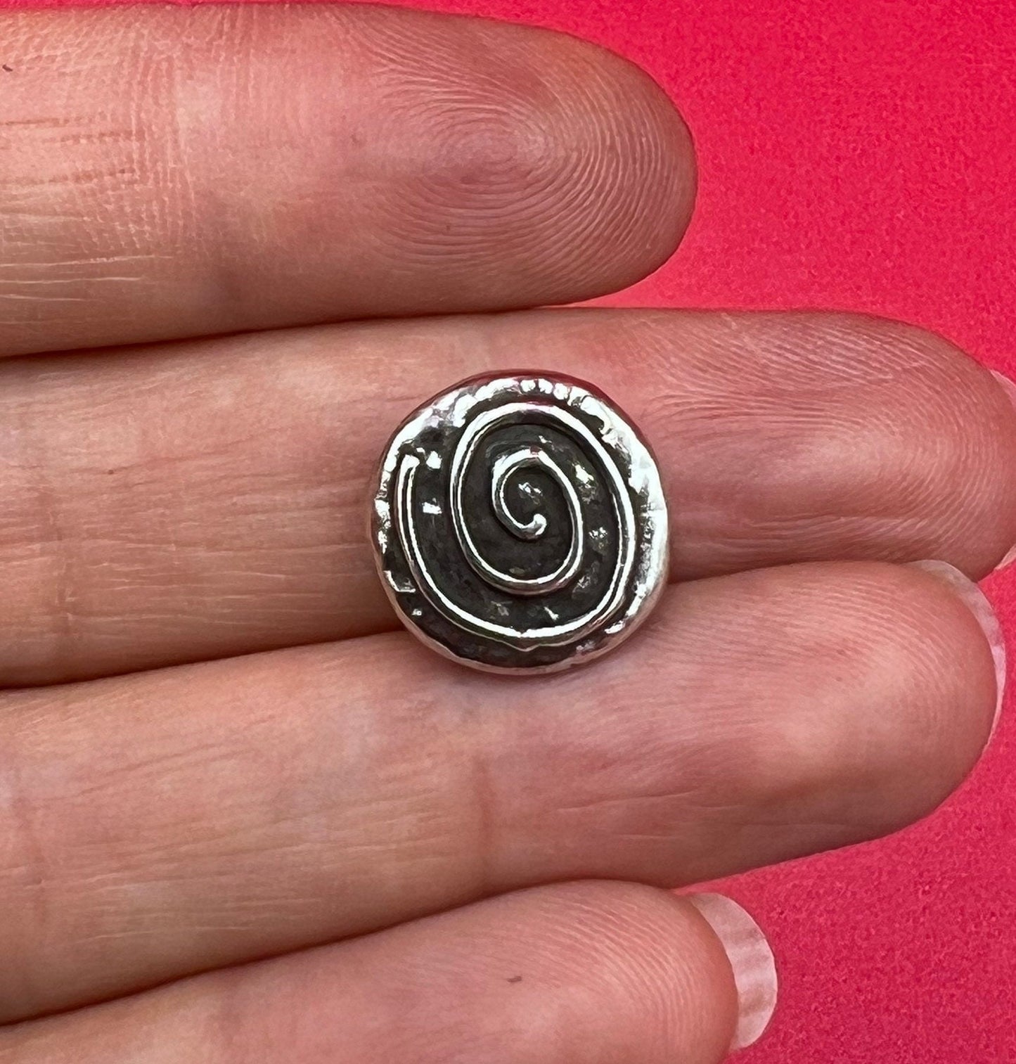 FS0451> MADE IN EUROPE 2 zamak flat cord sliders, 10mm cord Celtic knot sliders,  qty2