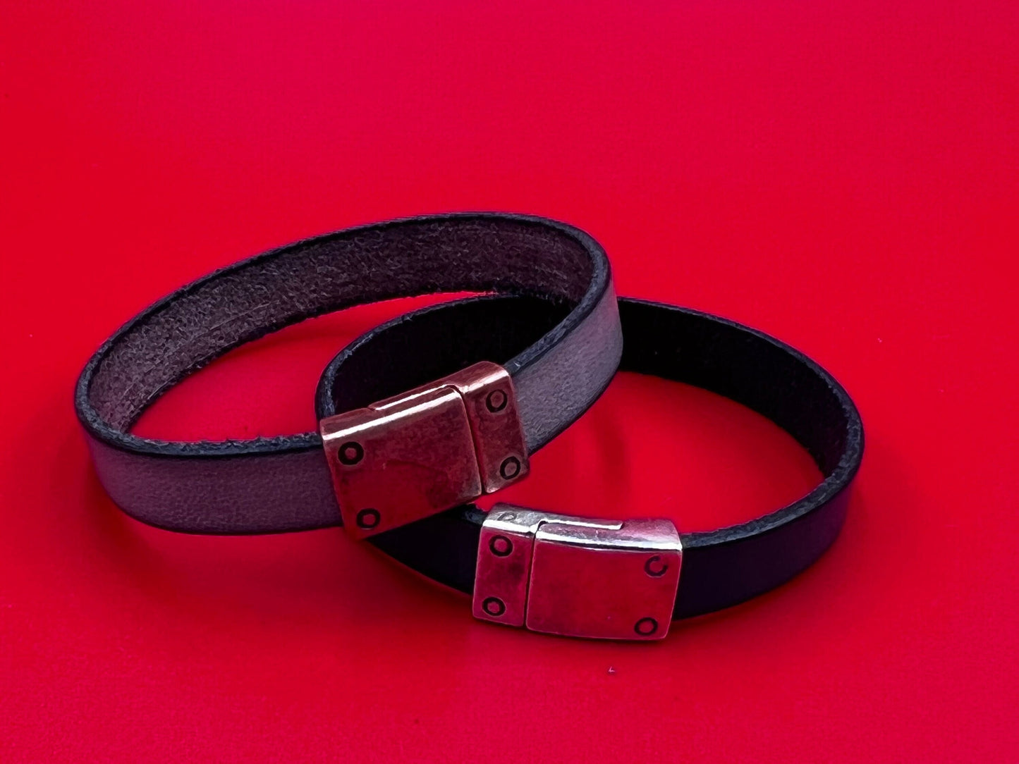 FC0182>>MADE in EUROPE zamak clasp, 10mm flat cord clasp, zamak clasp for 10mm flat leather cord  Qty1